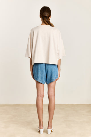 T-shirt Amy natural raw