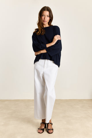 T-shirt longsleeve Madeline Navy