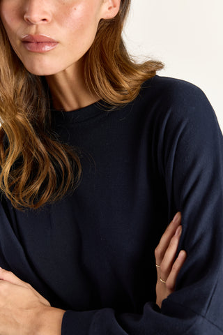 T-shirt longsleeve Madeline Navy