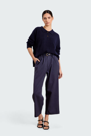 Broek Clara Cargo Navy