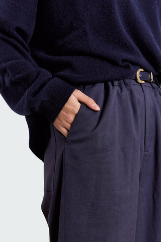 Broek Clara Cargo Navy