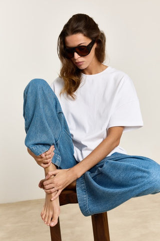 Broek denim Clio