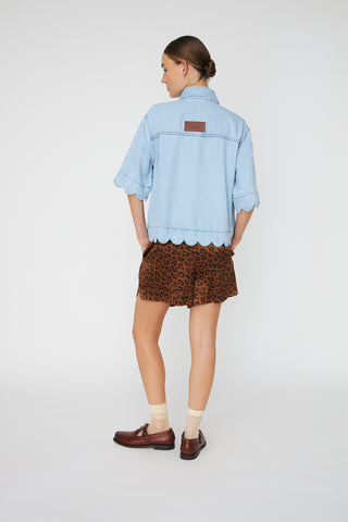Shirt soft denim