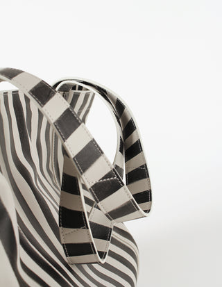 Handtas Bill Big Stripes Black