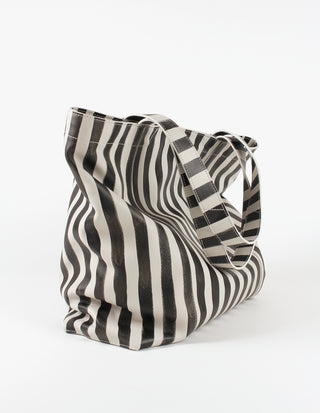 Handtas Bill Big Stripes Black